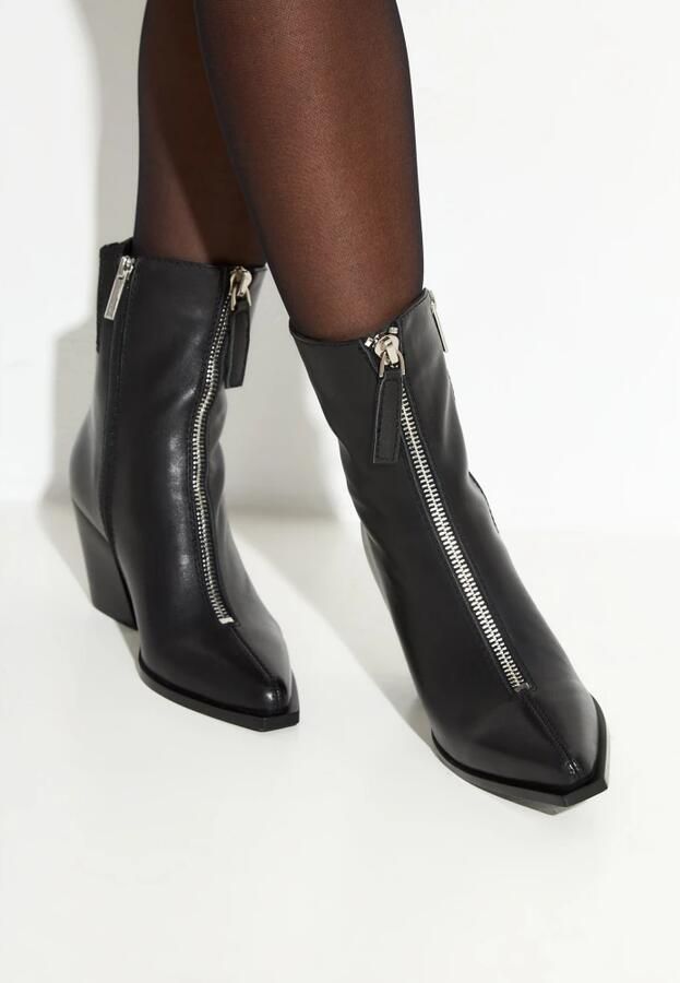 Cesare Gaspari Elegant Zipper Heel Laarzen Regi Black - Foto 8