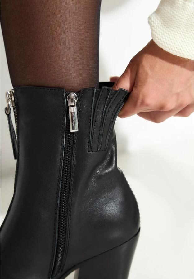 Cesare Gaspari Elegant Zipper Heel Laarzen Regi Black - Foto 4