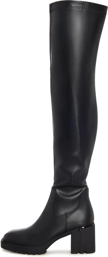 Cesare Gaspari Elegante Rise leren over-de-knie laarzen - Foto 2