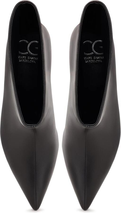 Cesare Gaspari Enkellaarsjes met Kitten Heel Regina Zwart