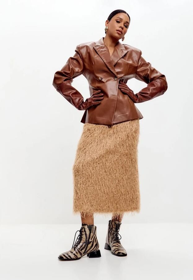 Cesare Gaspari Geometrische Hak Veterlaars Cheetah