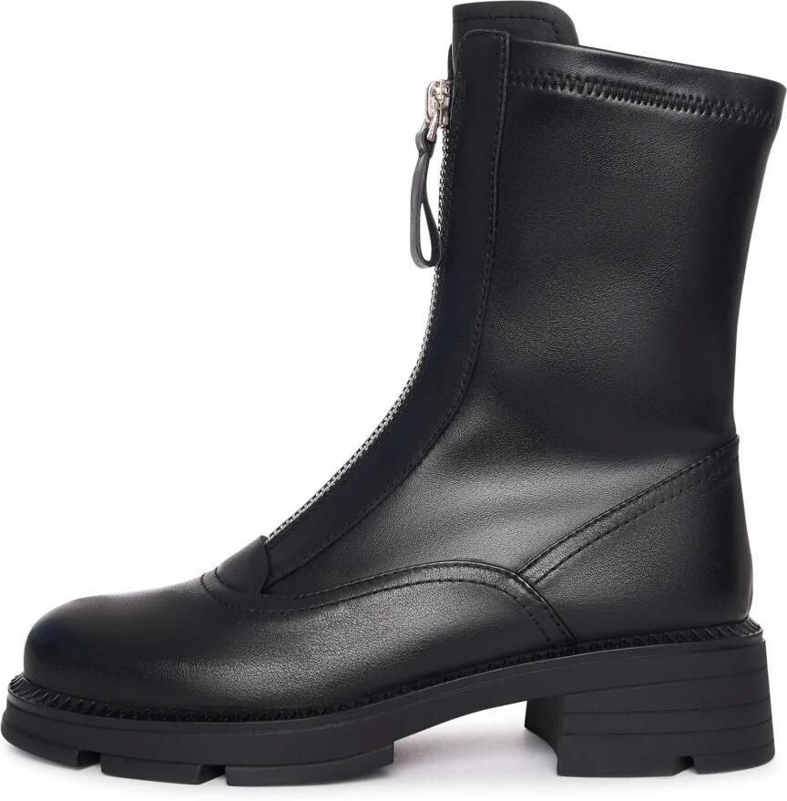 Cesare Gaspari Midnight Zip Combat Boot