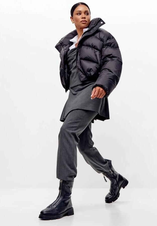 Cesare Gaspari Midnight Zip Combat Boot