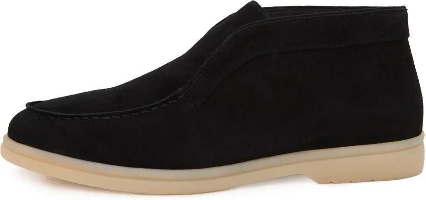 Cesare Gaspari Noir Step High Loafers
