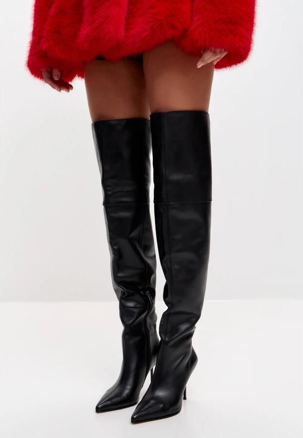 Cesare Gaspari Over-the-knee stiletto laarzen - Foto 5
