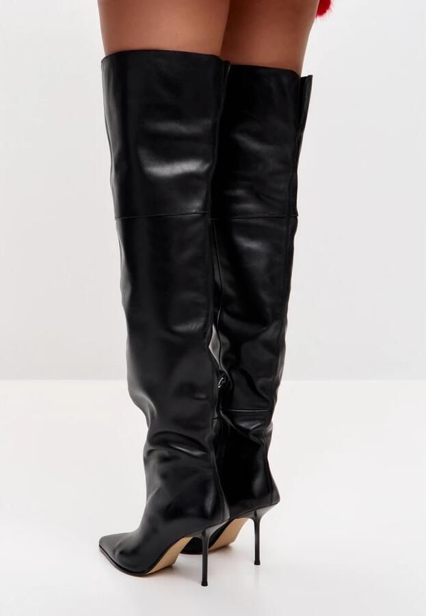 Cesare Gaspari Over-the-knee stiletto laarzen - Foto 6
