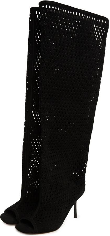 Cesare Gaspari Perforated Knee-High Laarzen - Foto 10