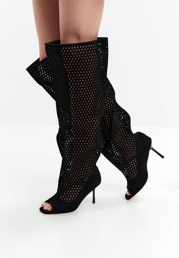 Cesare Gaspari Perforated Knee-High Laarzen - Foto 7