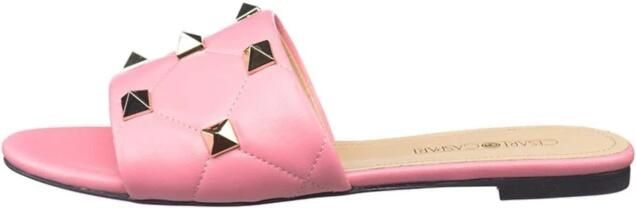 Cesare Gaspari Rockstud Sandals Mila Roze