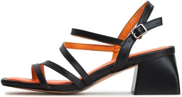 Cesare Gaspari Sandalen met blokhak Maria