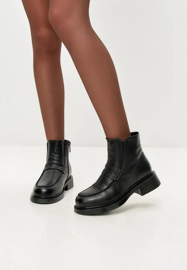 Cesare Gaspari Sculpted Zip Loafer Boot - Foto 7