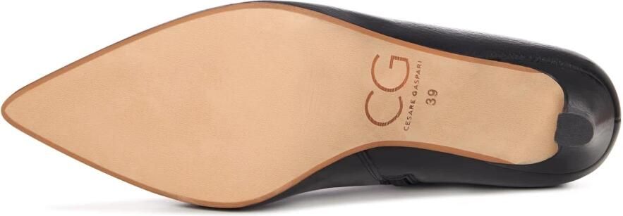 Cesare Gaspari Sleek Puntige Enkellaars met Kittenhak - Foto 2
