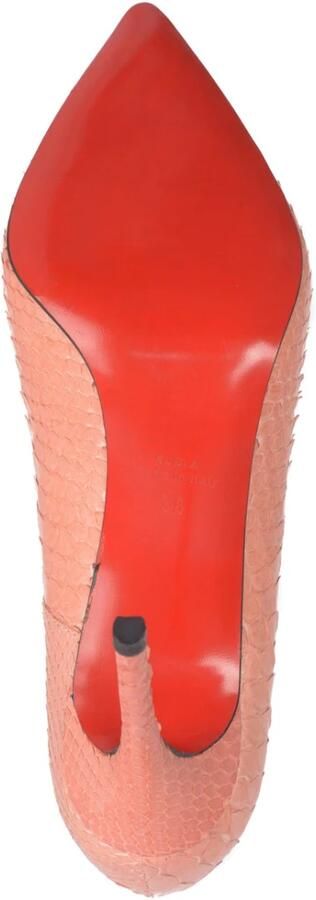 Cesare Gaspari Snake Leather Stiletto Pumps - Foto 2