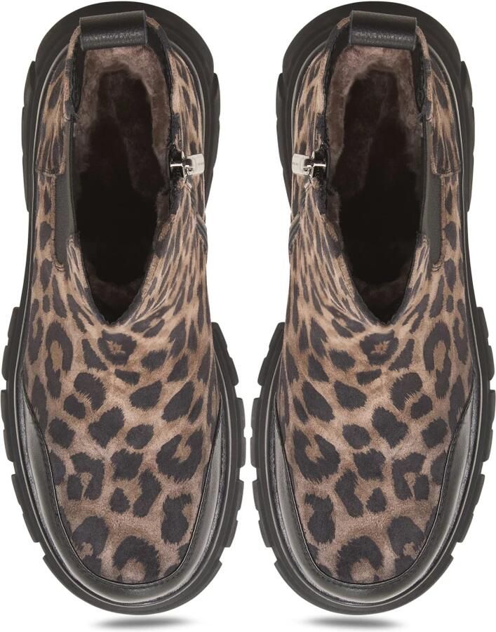 Cesare Gaspari Stoere Enkellaarzen Göll Luipaard