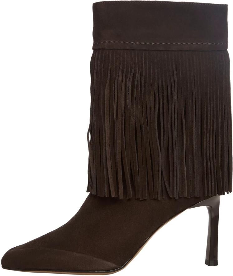Cesare Gaspari Suede Fringe Enkellaarsjes SFAB