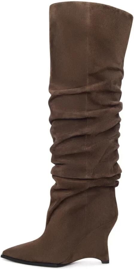 Cesare Gaspari Suede Slouch Laarzen - Foto 2