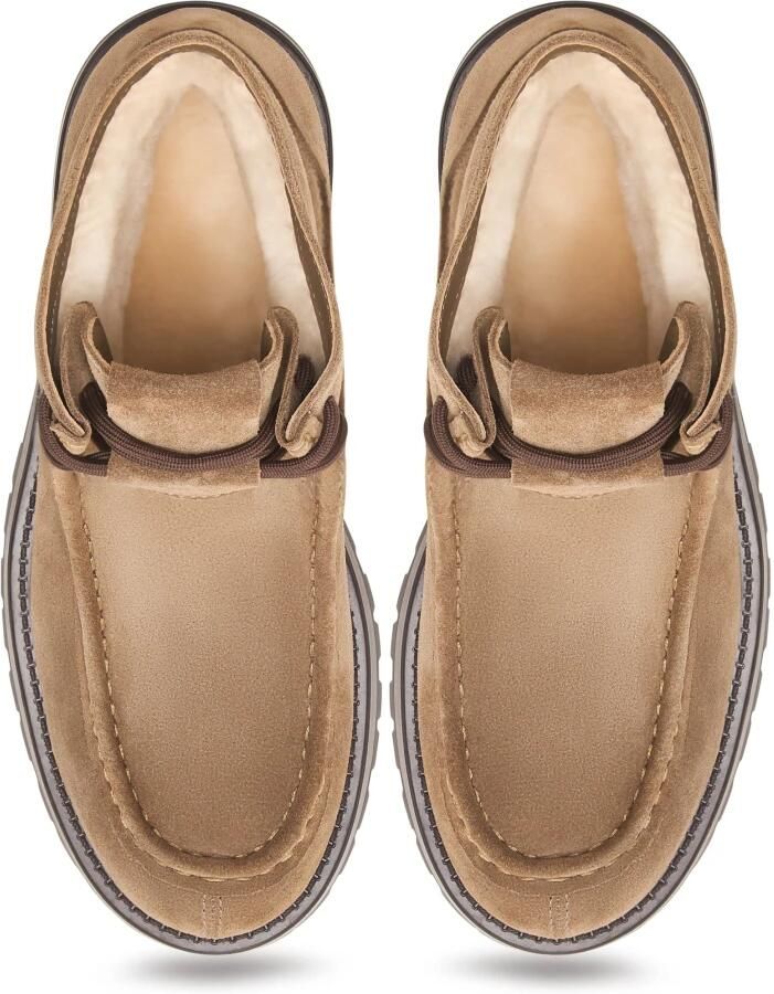 Cesare Gaspari Suède Veterschoenen Mavi Beige - Foto 2