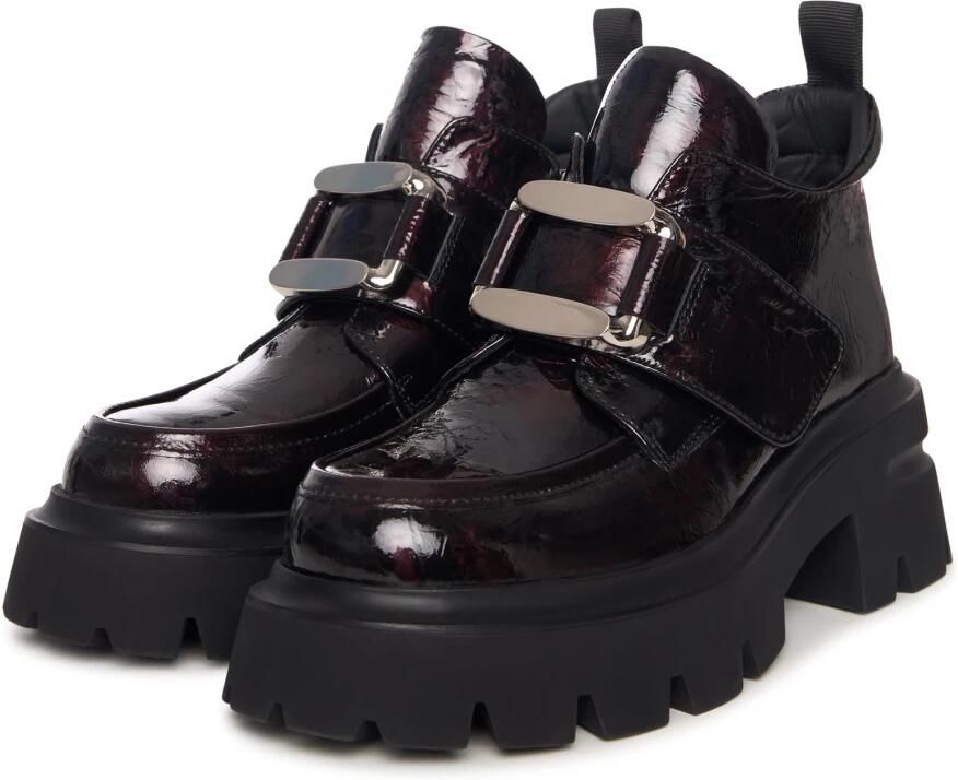Cesare Gaspari Urban Grip Booties met Gespen en Platformzool - Foto 3