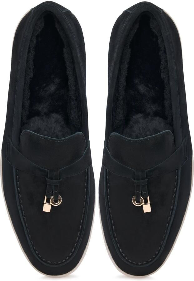 Cesare Gaspari Winter Loafers Aemilia Zwart