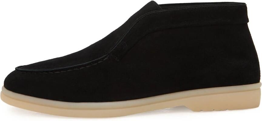 Cesare Gaspari Wool Step High Loafers