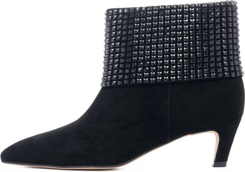 Cesare Gaspari Crystal Cuff Leren Enkelboot