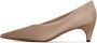 Cesare Gaspari Curve Pumps Beige - Thumbnail 1