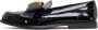 Cesare Gaspari Elegante loafers met gouden strik Dorothy Patent zwart - Thumbnail 1