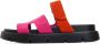 Cesare Gaspari Elegante Platform Mules Roze Pink Dames - Thumbnail 1