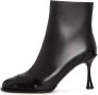 Cesare Gaspari Gloss Cap Toe Stiletto Enkellaars - Thumbnail 1