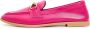 Cesare Gaspari Hoogwaardige leren loafers Fucsia Pink Dames - Thumbnail 1