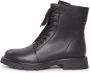 Cesare Gaspari Klassieke Lace-Up Platform Enkellaarzen Black Dames - Thumbnail 1