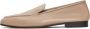 Cesare Gaspari Klassieke leren loafers Lidia Beige - Thumbnail 1