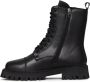 Cesare Gaspari Klassieke leren platform enkellaarzen Black Dames - Thumbnail 1