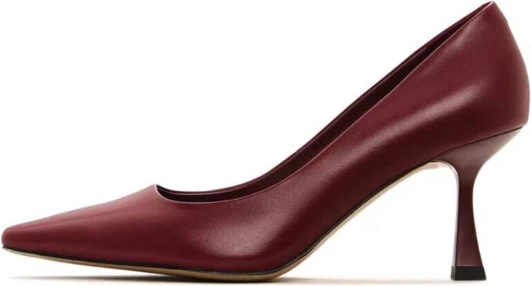 Cesare Gaspari Klassieke leren pumps Bordeaux
