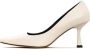 Cesare Gaspari Klassieke leren pumps Wit - Thumbnail 1