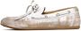 Cesare Gaspari Klassieke Loafers van versleten leer met wit effect - Thumbnail 1
