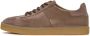 Cesare Gaspari Klassieke suède lage sneakers Beige - Thumbnail 1