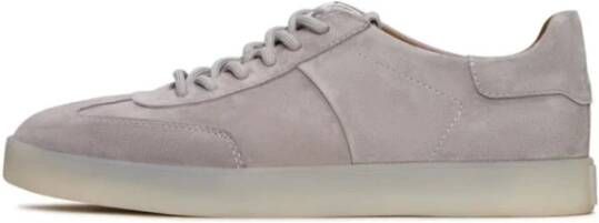 Cesare Gaspari Klassieke suède lage sneakers Grijs