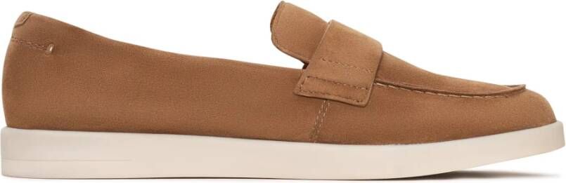 Cesare Gaspari Lage Platform Loafers Alaska Beige