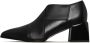 Cesare Gaspari Leren Blokhak Pumps - Thumbnail 1