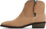 Cesare Gaspari Luxe Leren Cowboy Laarzen Bruin Brown Dames - Thumbnail 1
