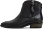 Cesare Gaspari Luxe Leren Cowboy Laarzen Zwart Black Dames - Thumbnail 1