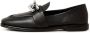 Cesare Gaspari Luxe Platform Loafers Zwart Black Dames - Thumbnail 1