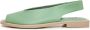 Cesare Gaspari Luxe Platte Sandalen Green Dames - Thumbnail 1
