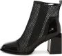 Cesare Gaspari Mesh Panel Lakleren Enkellaars - Thumbnail 1