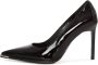 Cesare Gaspari Metal Muse Pumps Patent Black - Thumbnail 1
