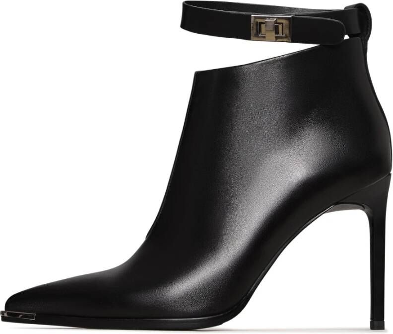 Cesare Gaspari Midnight Charm Stiletto Laarzen Zwart