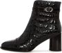 Cesare Gaspari Midnight Croc Block Laarzen - Thumbnail 1