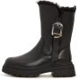 Cesare Gaspari Platform Enkellaarzen Black Dames - Thumbnail 1
