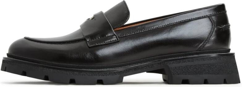 Cesare Gaspari Platform Loafers Mariana Black Dames